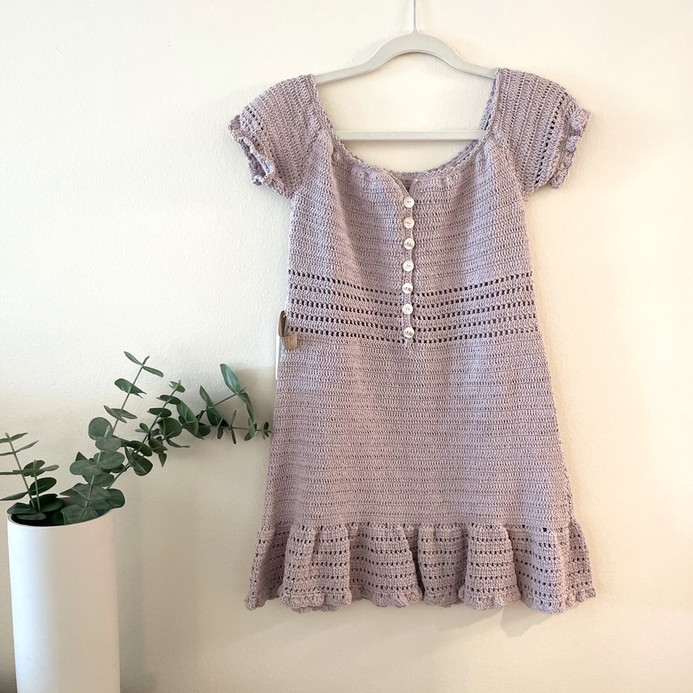 SHE MADE ME Inika Crochet Dress